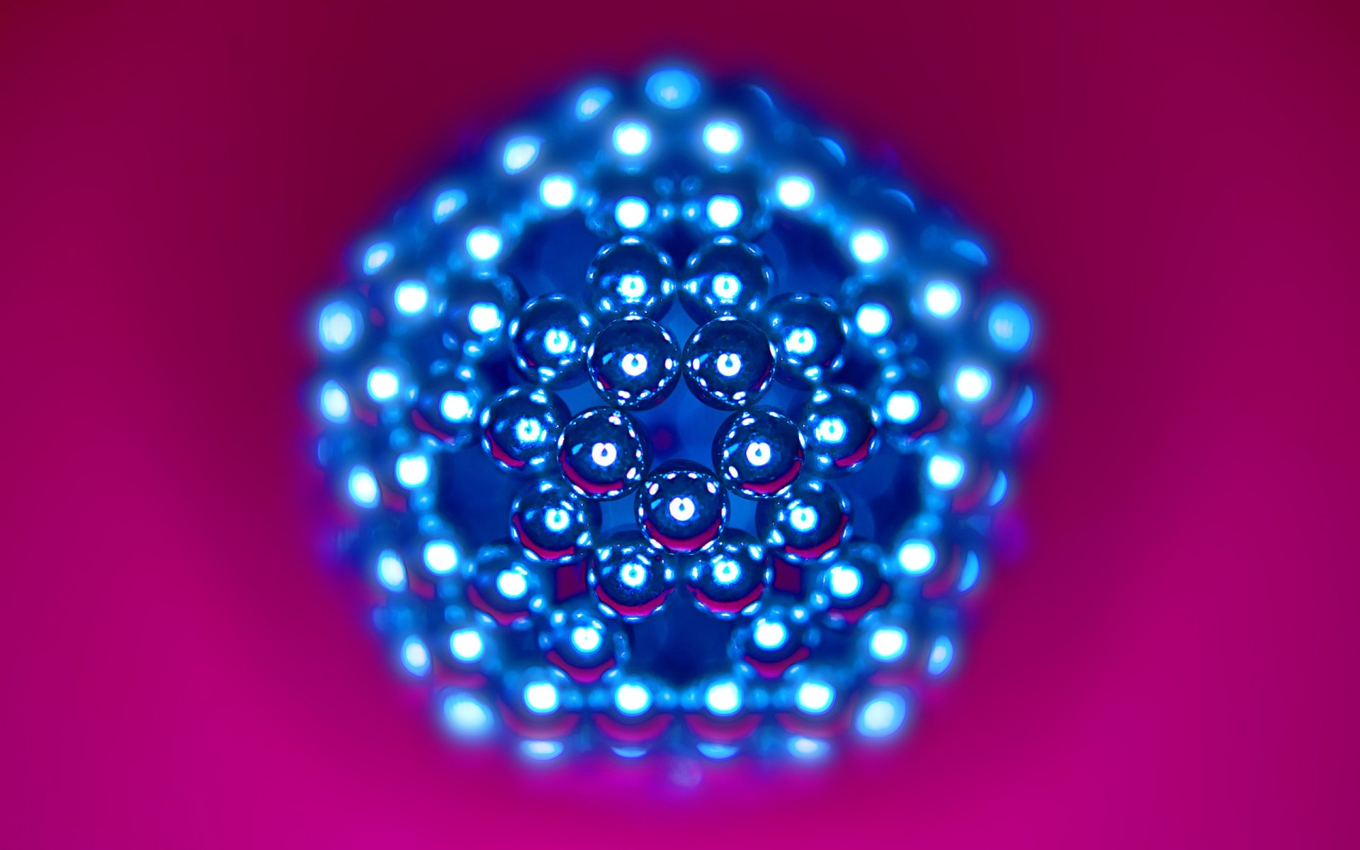 parlak parlıyor soyut parlıyor yuvarlak sanat bulanıklık duvar kağıdı noel tasarım makro mıknatıslar pembe