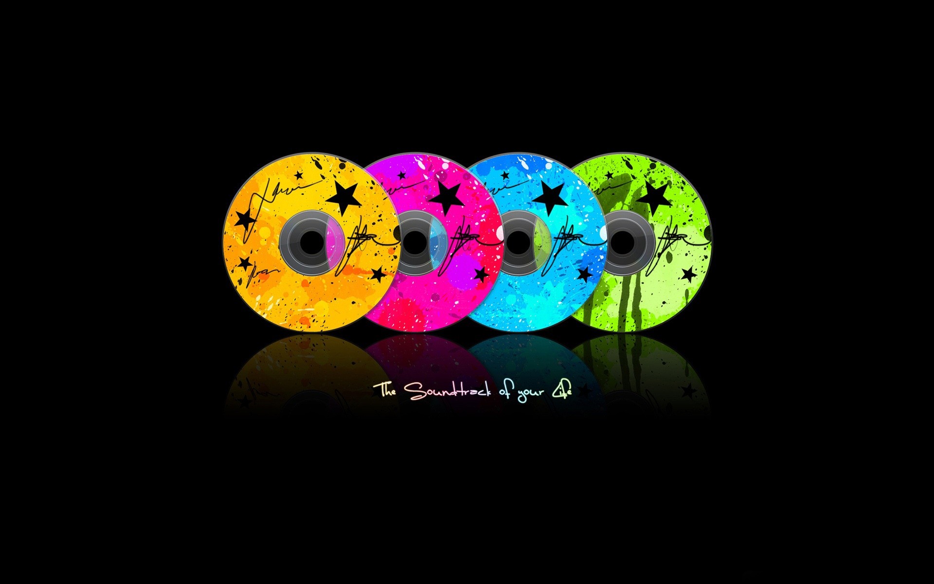 masaüstü illüstrasyon müzik cd dvd