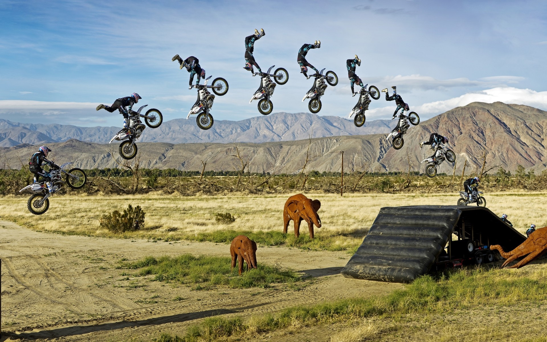 spor çimen doğa manzara açık havada gökyüzü yaz seyahat alan kırsal kırsal orman fil oyuncaklar heykeller motosiklet