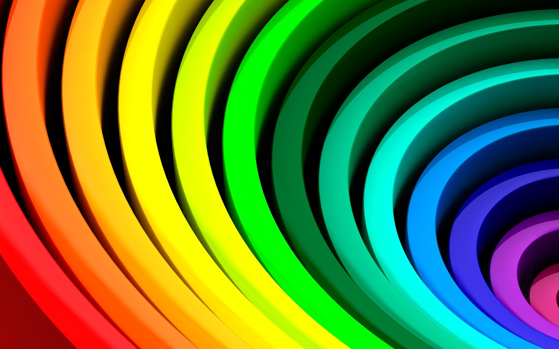 soyut spiral duvar kağıdı yuvarlak desen şekiller tasarım sanat fütüristik eğri ışık kasırga arka plan geometrik doku renk hareketler modern çizgi yeşil mavi sarı turuncu