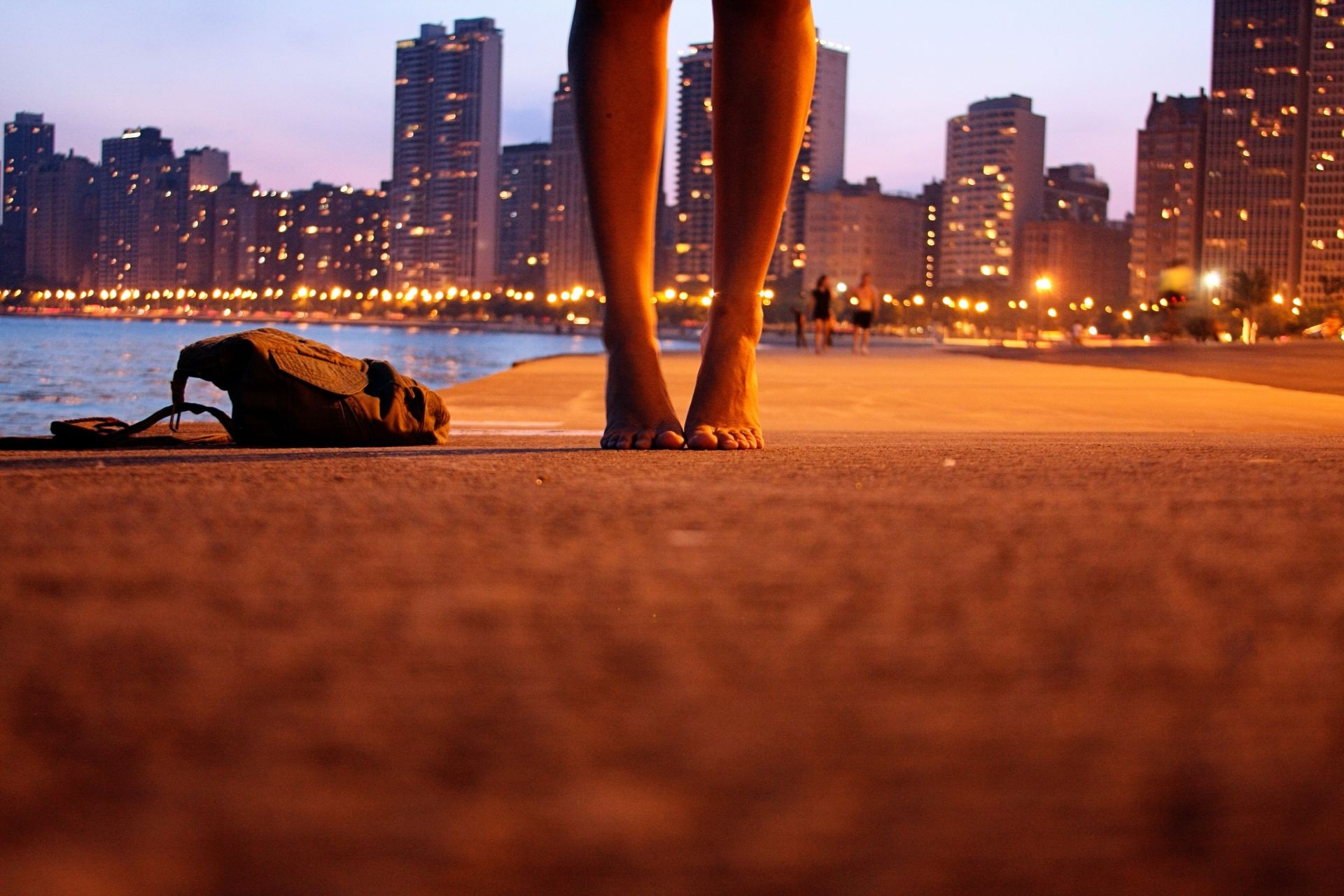 plaj şehir günbatımı deniz akşam su seyahat denizler okyanus ışık şehir sokak alacakaranlık ev gökdelen yansıma şafak vakti kentsel mimari manzarası