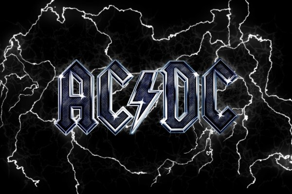 Şimşekli ac/DC grubu amblemi
