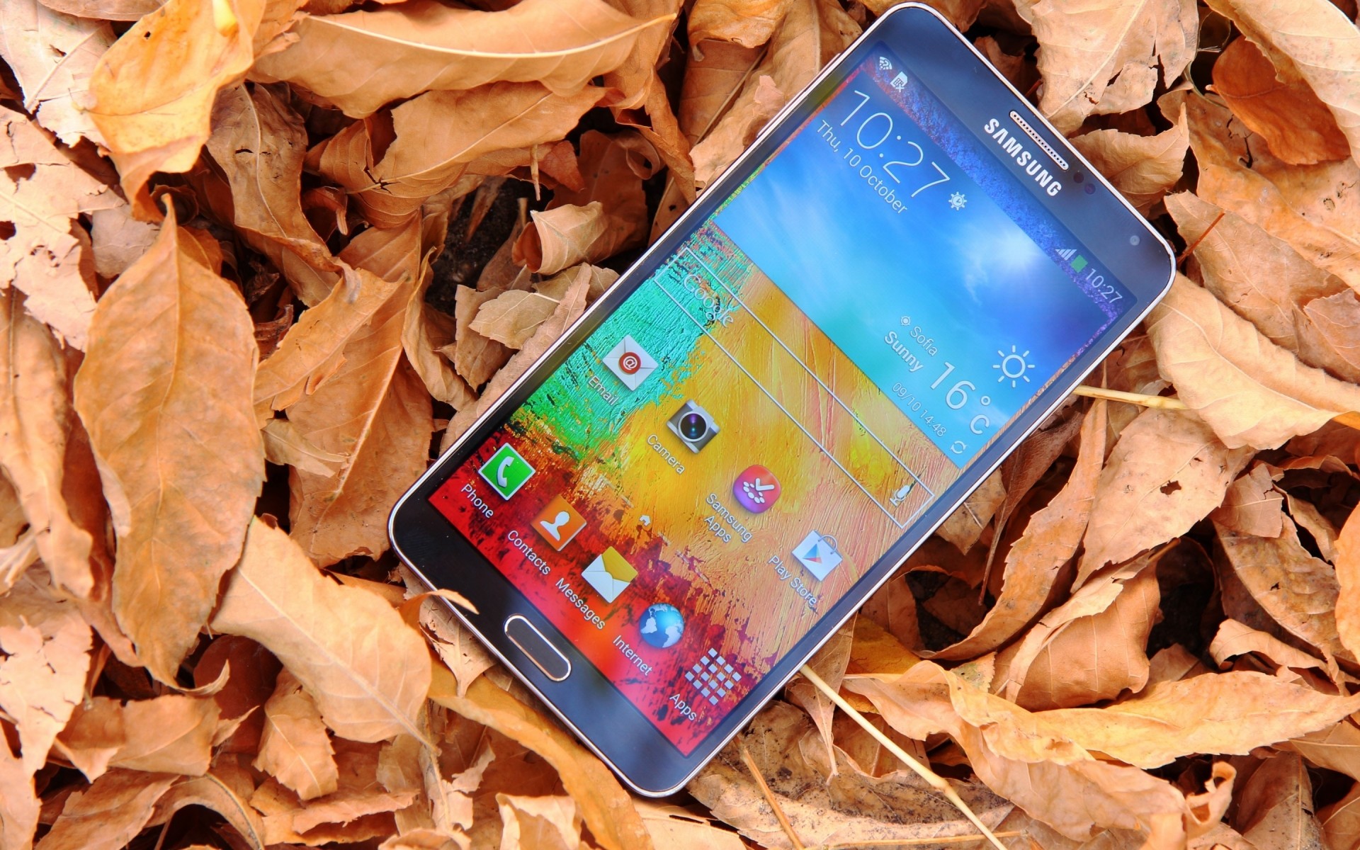 sonbahar doğa yaprak galaxy note 3 samsung teknisyen teknoloji gadget lar