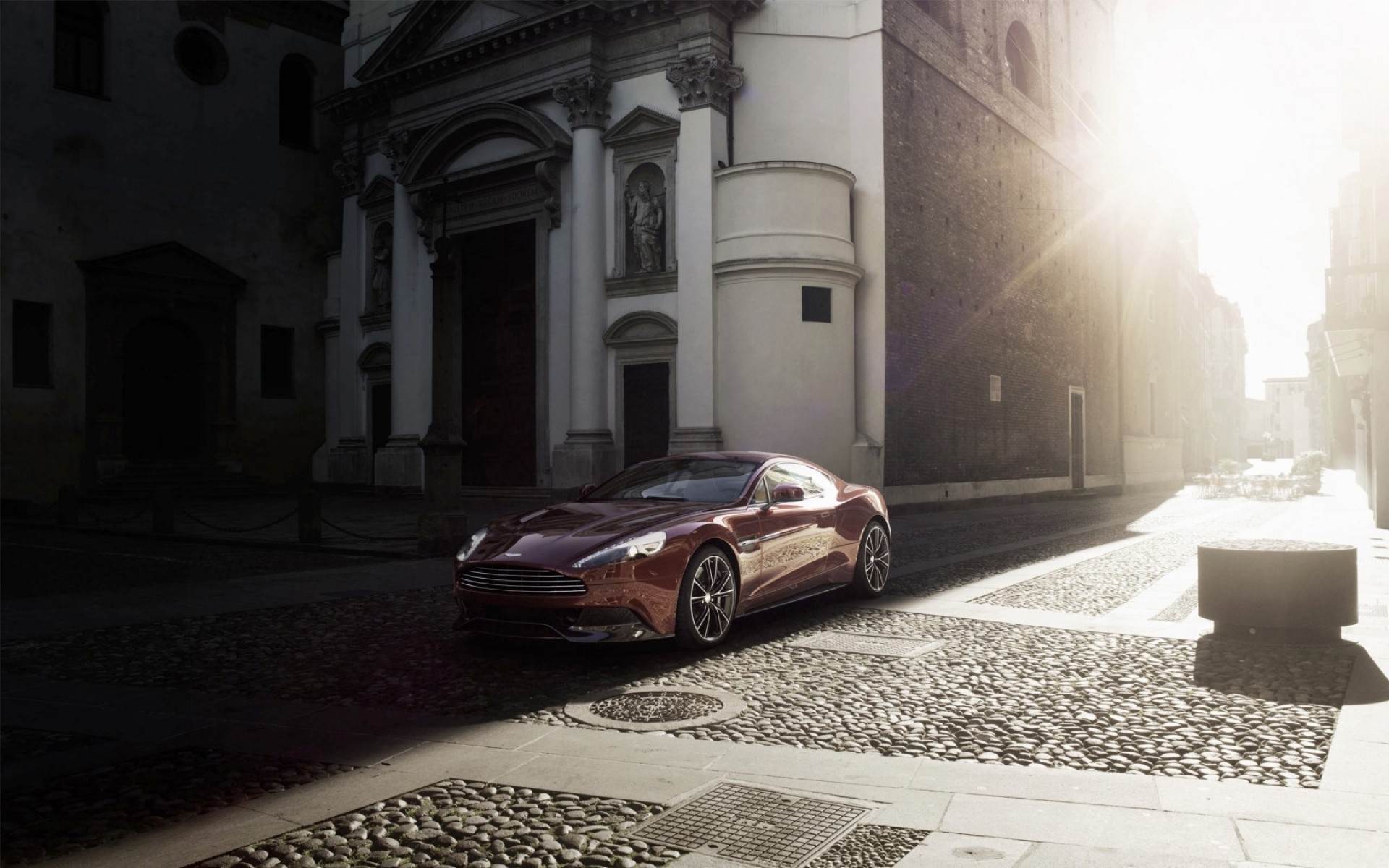 aston martin sokak araba kaldırım yol şehir seyahat araba ışık mimari aston martin vanish spor arabaları coupe arabaları