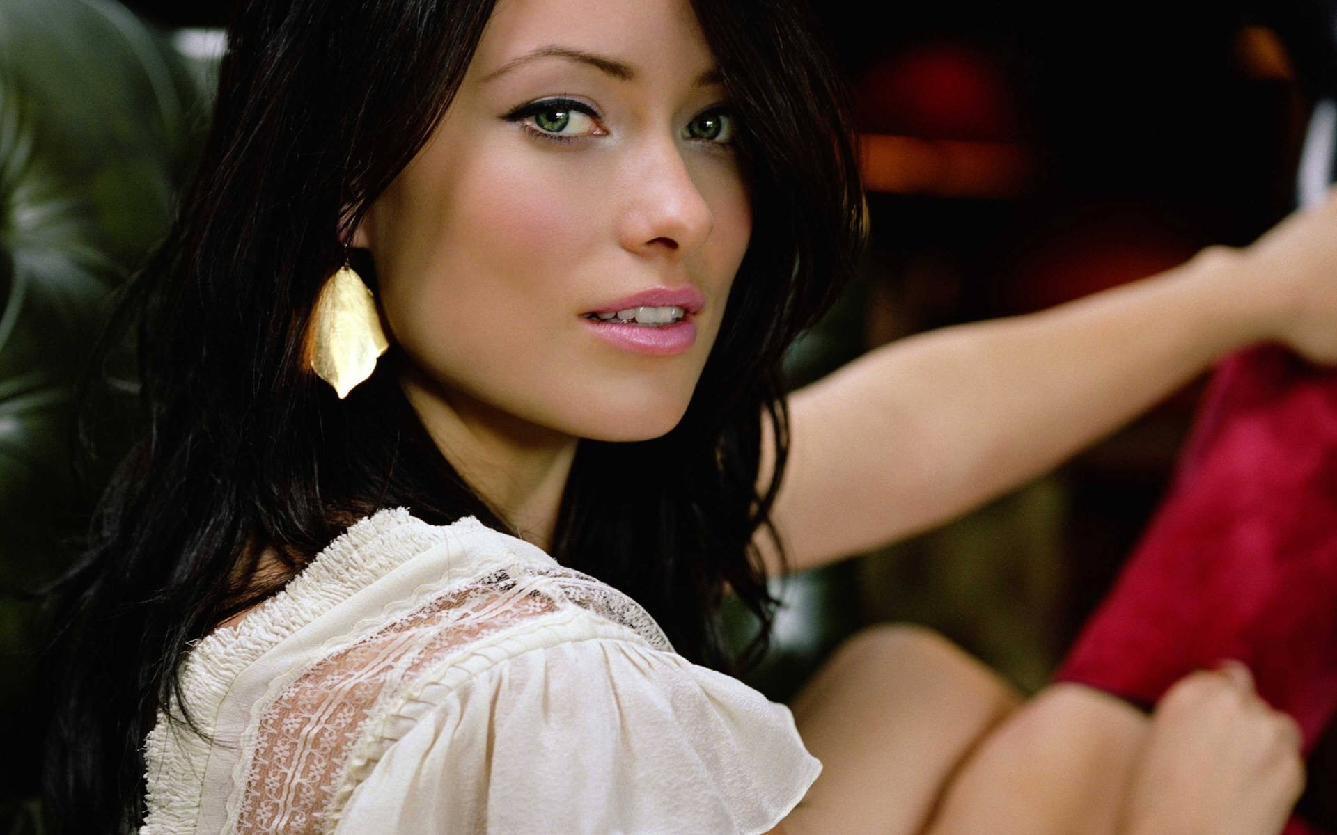 kadın kız portre moda oldukça bir aktris