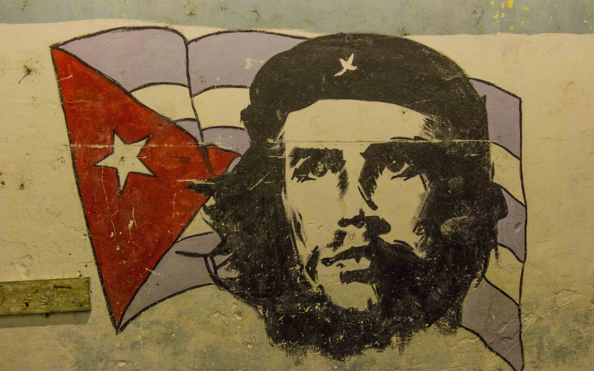 resim bir sembol illüstrasyon sanat giyiyor savaşlar bayrak askeri che guevara
