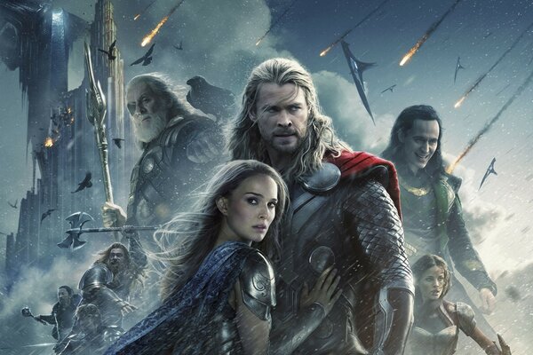 Posterdeki filmdeki kahramanlar kucaklaşıyor