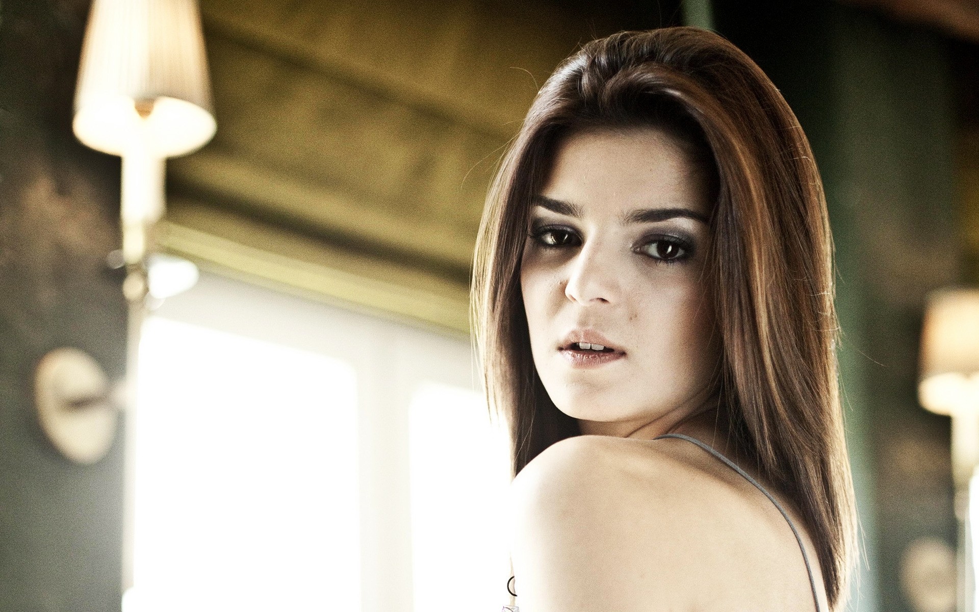 kadın kız portre kapalı yetişkin moda claro lago