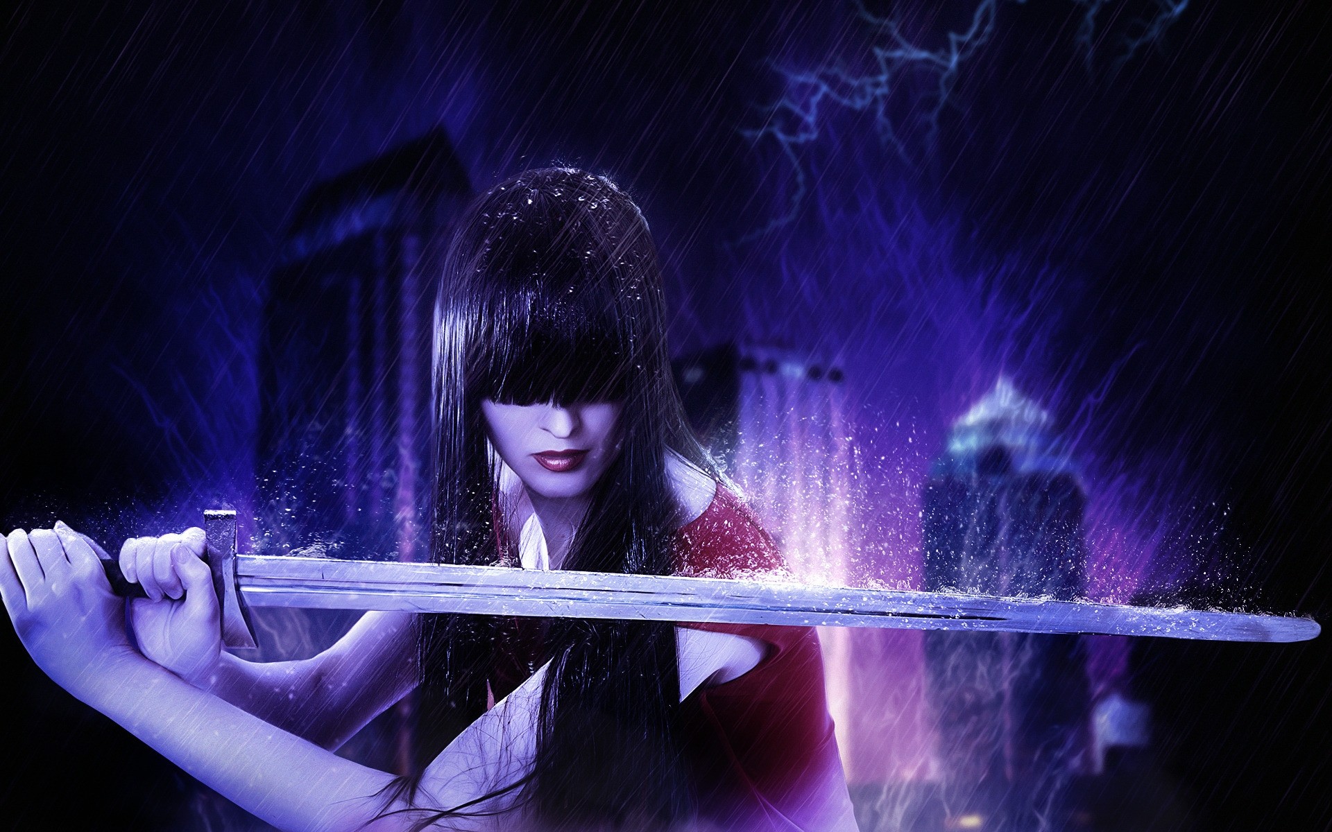 müzik karanlık duman teknoloji konser soyut ışık fantezi enerji performans sanat kılıç savaşçı