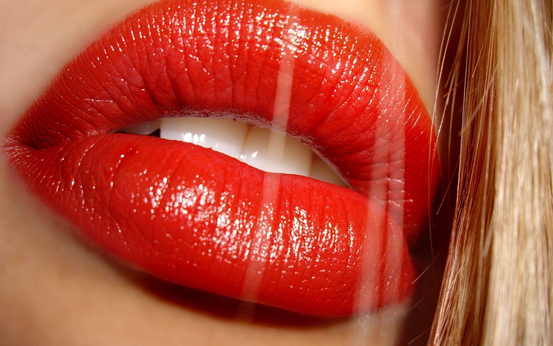 dudaklar kadın ruj sihir moda seksi parlak cilt oldukça dişler kadın güzel sarışın