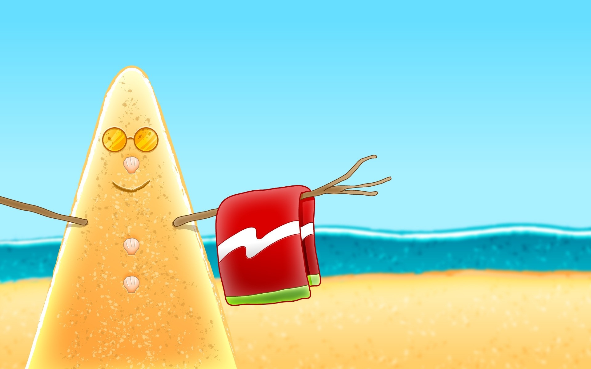 yaz seyahat tatil gökyüzü güneşli gülümseme plaj