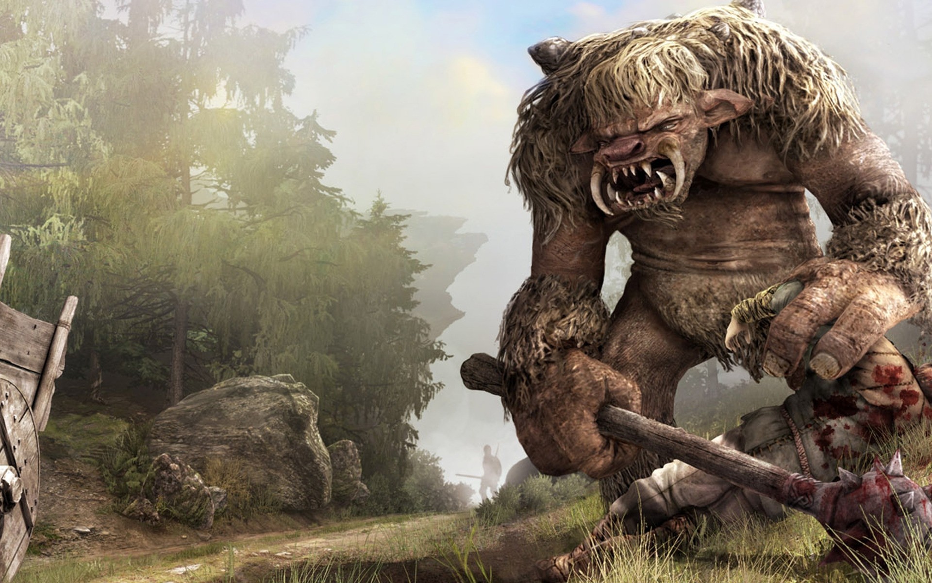 other games memeli doğa ağaç seyahat açık havada hayvan çimen savaş eski canavarlar trol
