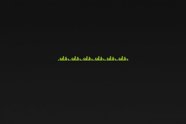 Karanlıkta çalan müzik dalgaları