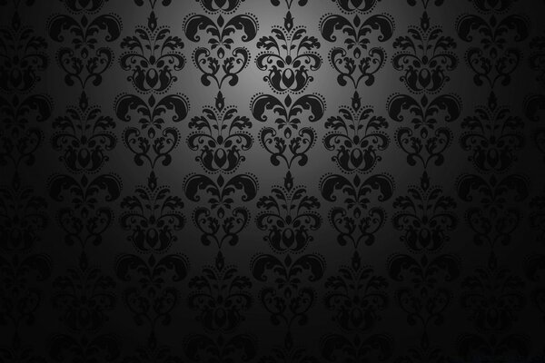 Salon için Retro barok duvar kağıdı