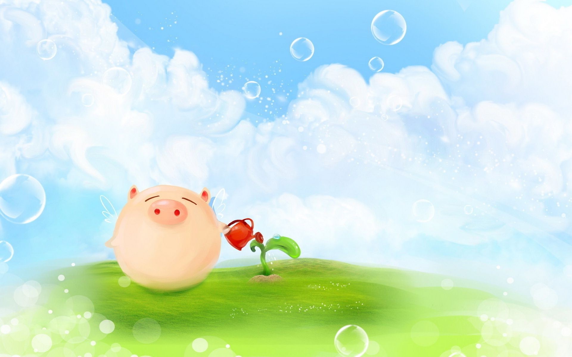 doğa yaz masaüstü gökyüzü damla su kabarcık