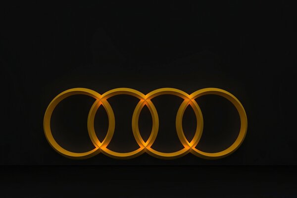 Masaüstüne audi sembolü