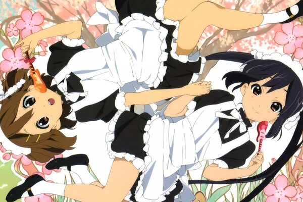 Anime. Resim. K-on. Kişiler