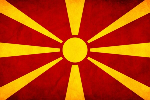 Kırmızı-turuncu tonlarında güneş