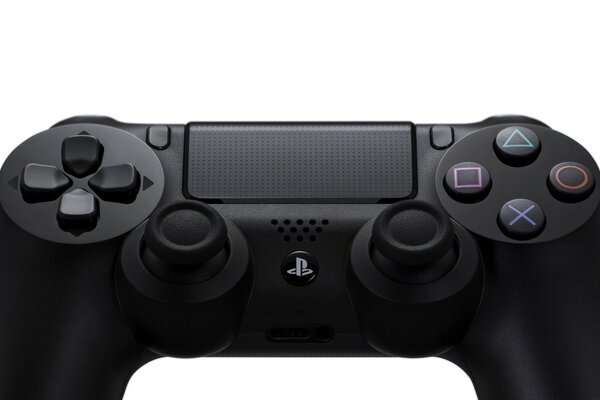 Kar beyazı arka plan üzerinde mat joystick