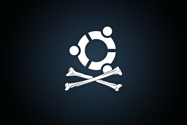 Sembollü Linux un tasarım illüstrasyonu