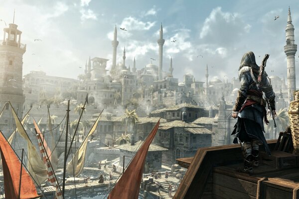 Assassin s creed evlerin çatılarında dolaşıyor
