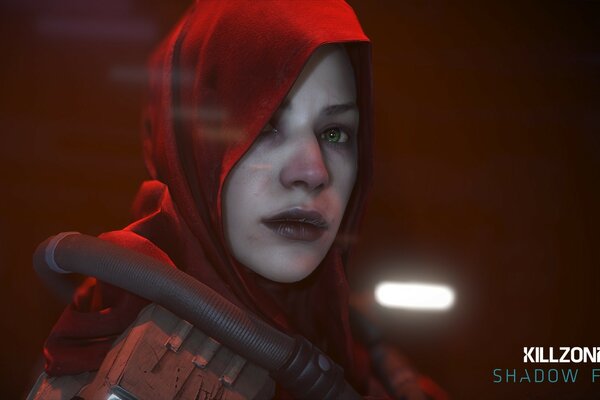 Killzone peçe içinde bir kadın