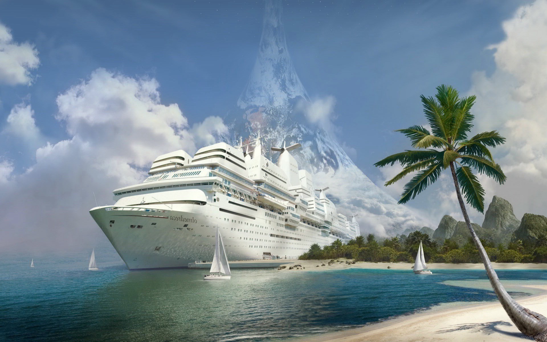 seyahat su okyanus tropikal deniz plaj yaz gökyüzü tatil denizler ada egzotik turizm