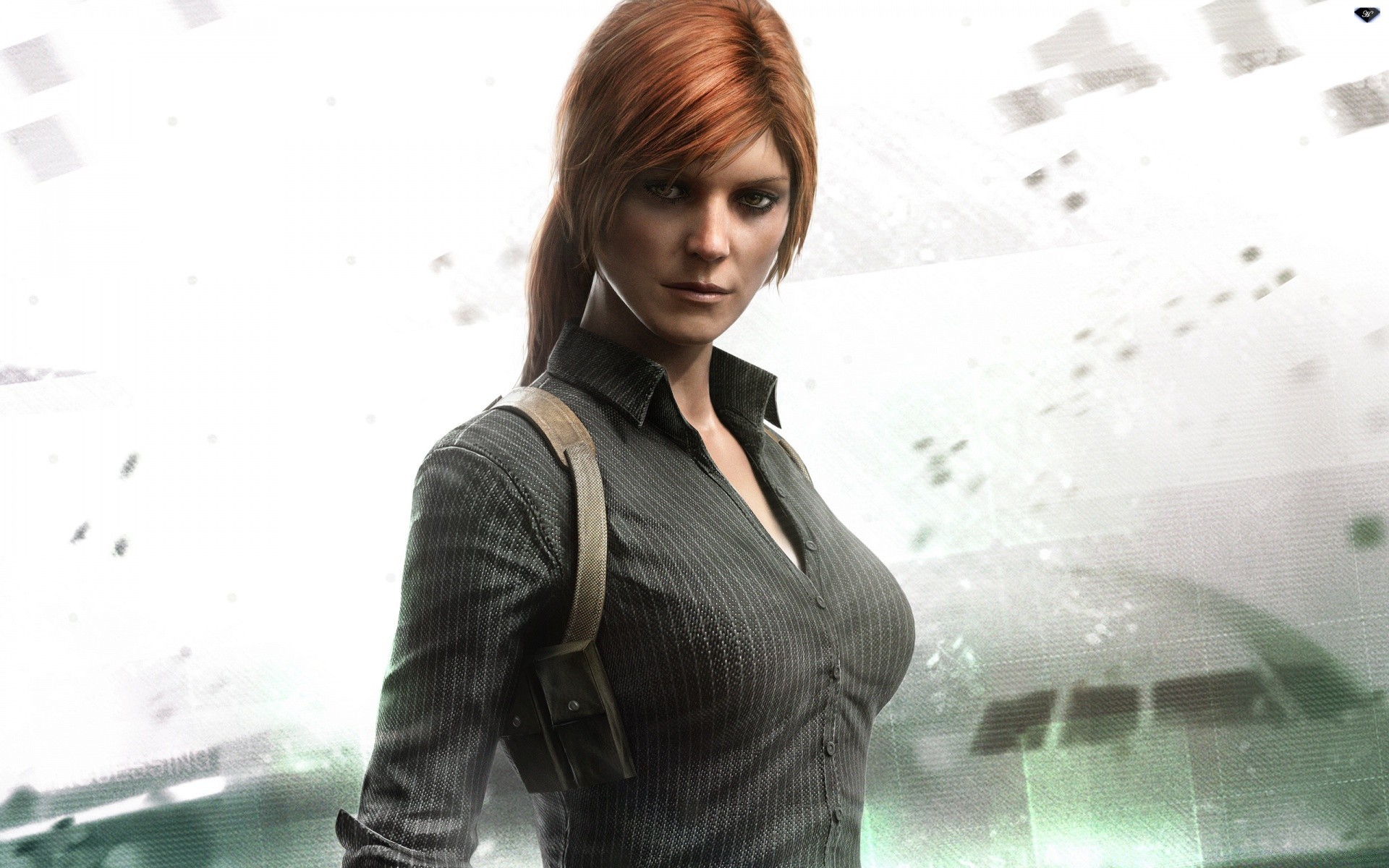 splinter cell kadın yetişkin bulanıklık bir iş portre giyiyor kapalı pencereler