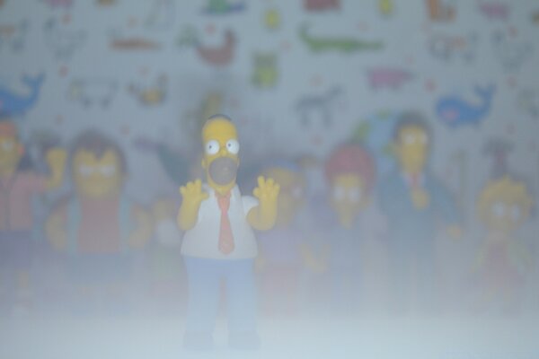 Yetişkinler grubu için the simpsons çizgi filmi