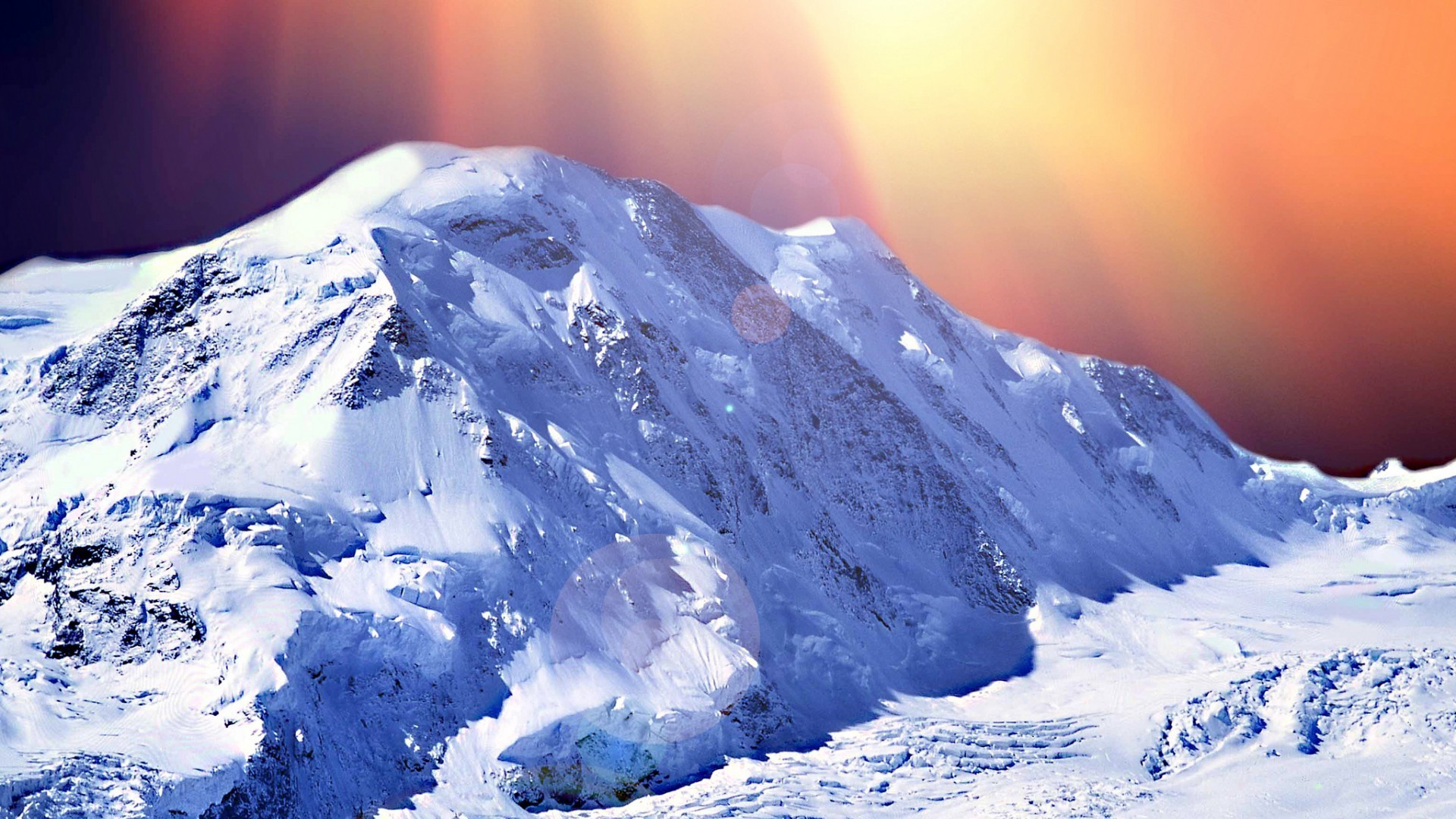 kar kış buz soğuk dağlar buzul tırmanmak seyahat gün ışığı