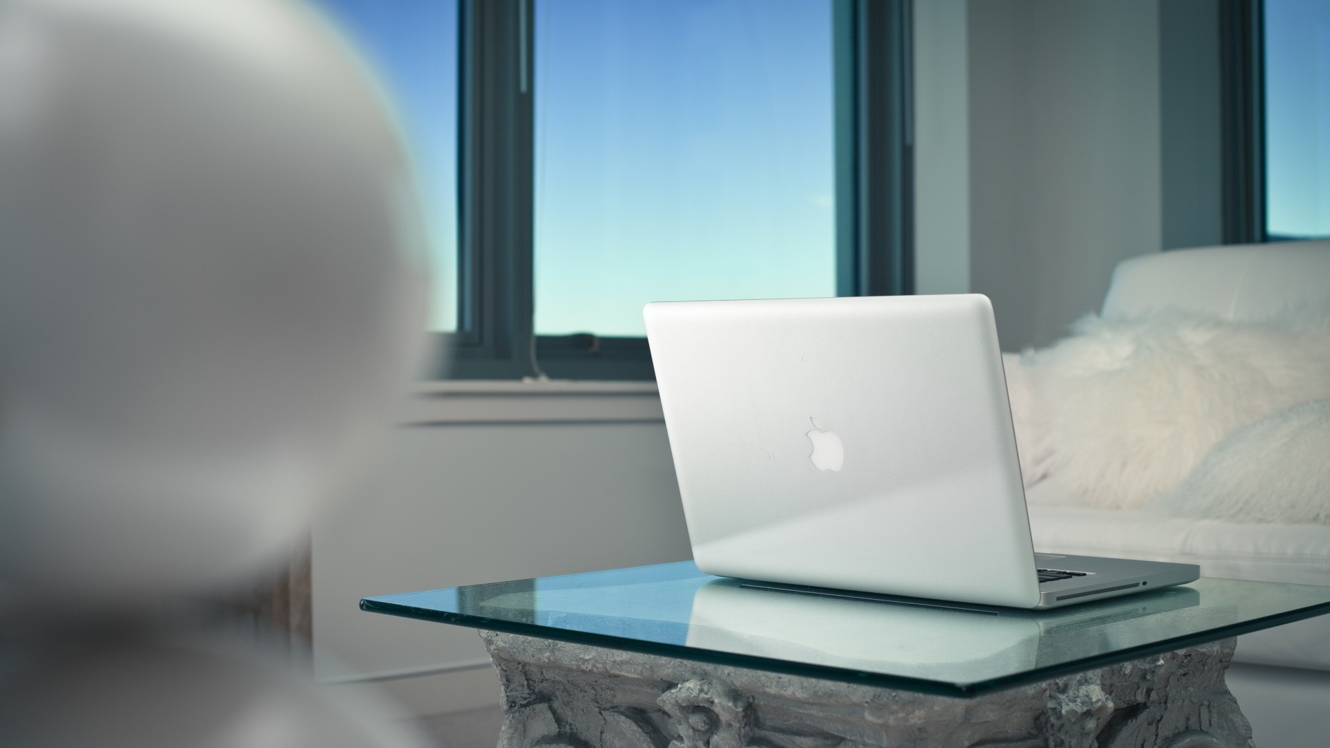 kişisel bilgisayarlar pencereler kapalı mobilya oda modern iş ofis yer